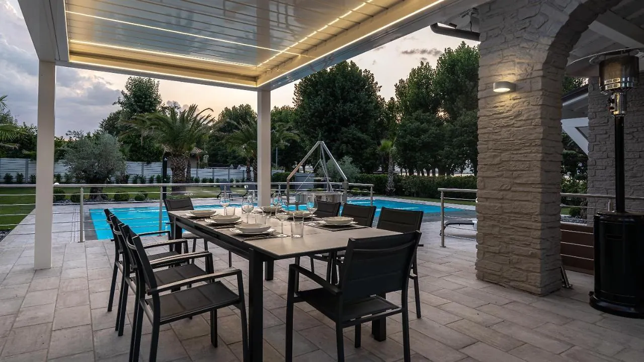 Villa Fermi Front Lake Sirmione Italy